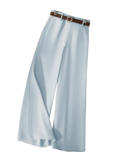 Image of KERI PERRY Trousers for Woman Pants Women's Formal Office Korean | Black Track Pant Beige| Straight | Cotton Spandex Stretchable Trouser | High-Waisted Bottom Wear