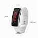 Imagen de Relojes deportivos reloj de pulsera led de silicona calendario de tiempo pulsera pulsera digital para hombres de las mujeres impermeable a largo tiempo de suspensión ligero