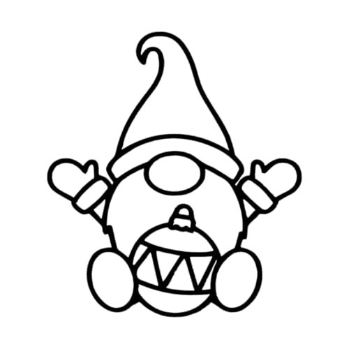 Christmas Gnome Metal Wall Art Metal Outdoor Decor Metal Signs