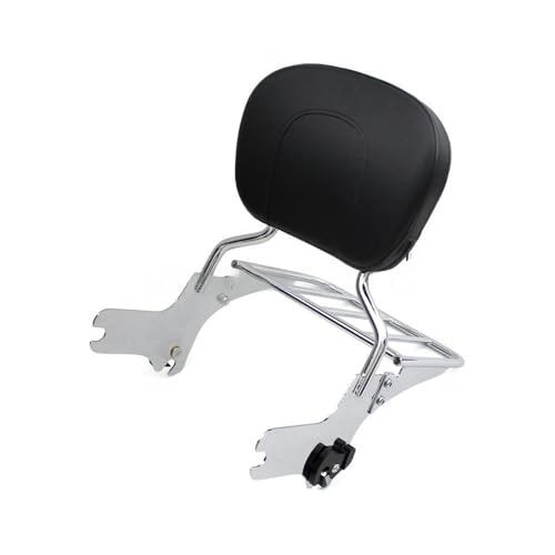 Dossier passager moto avec porte-bagages pour Electra Glide 1997-2008