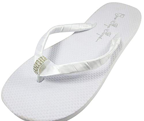 rhinestone flip flops amazon