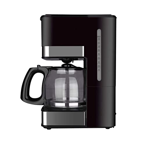 RONGJJ programmierbarer Timer Kaffeemaschine 1,5L Glaskanne, bis 15 Tassen, Touch-Display, Tropfstopp, Schwenkfilter…