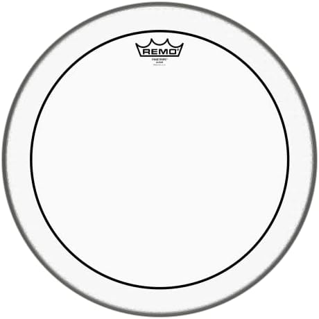 Remo Schlagzeugfell głowica bębna w paski przezroczysta 16" PS-0316-00