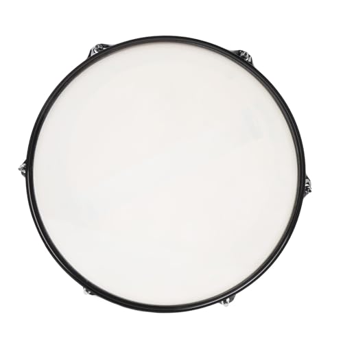 NOENN14x5.5in Snare Drum Set Blue Transparent Polyester Drumhead Professional Snare Drum Wine Red Finish