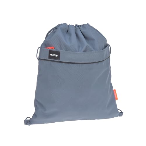 Bold Lässig Kinder Turnbeutel Sportbeutel mit Rucksackfunktion/School String Bag Bold Blue