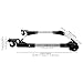 Mobile Base, Adjustable Mobile Base with High Clearance 5Inch Wheels Universal, Heavy Duty, Adjustable Rolling Kit, Floor Dolly Roller for Equipment, Power Tools, Machines 600lbs Capacity