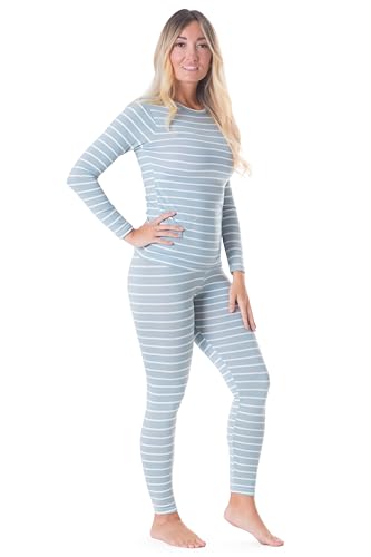 Image of Rocky Thermal Underwear For Women (Thermal Long Johns Set) Shirt & Pants, Base Layer w /Leggings /Bottoms Ski /Extreme Cold