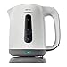 Cecotec Hervidor de Agua Eléctrico ThermoSense 170. 1,7 litros, Libre de BPA, 2200 W de Potencia, Base 360º, Filtro Antical Desmontable, Doble Sistema de Seguridad, Plástico
