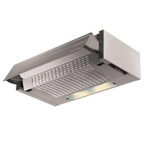 Cappa da Incasso Estraibile 90 cm, Inox