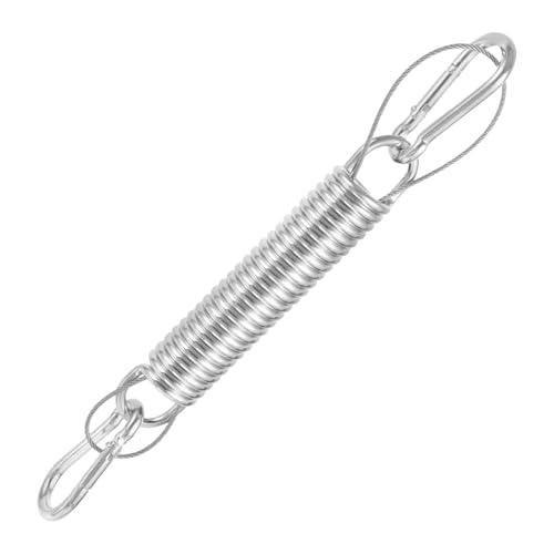 KJBDQQH Muelles De Hamaca Bolsa de Arena Colgante for Porche Acero Inoxidable Alta Resistencia for Exteriores, Herramienta fijación Bobina Larga para Colgar Hamaca