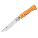 Opinel 9 Carbon • KLAPPMESSER • TASCHENMESSER Alltags Messer EDC • Gesamtlänge: 210mm • PTM-de.