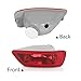 ALLGOOD LED Rear Bumper Fog Tail Brake Lights Left and Right Fit Jeep Compass 2011-2016,Fit Jeep Grand Cherokee 2011-2021 (not fit Jeep Cherokee),Fit Dodge Journey 2012-2020 57010716AC, 57010717AC