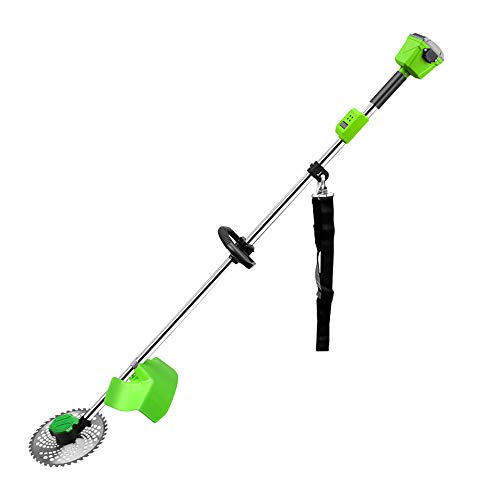 QJJML Garden Mower, Small Mower Electric, Brushless Motor, Low Vibration, Low Noise And Durability