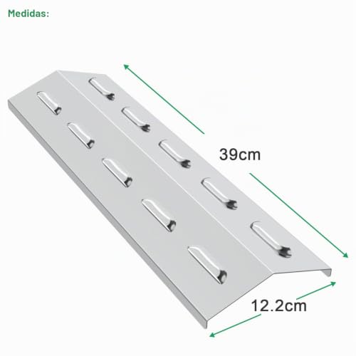 Barras aromatizantes de 39 cm para solucionar calor irregular en gas 4