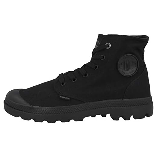 Palladium Homme Pampa Monochrome Combat Boots, Noir, 43 EU