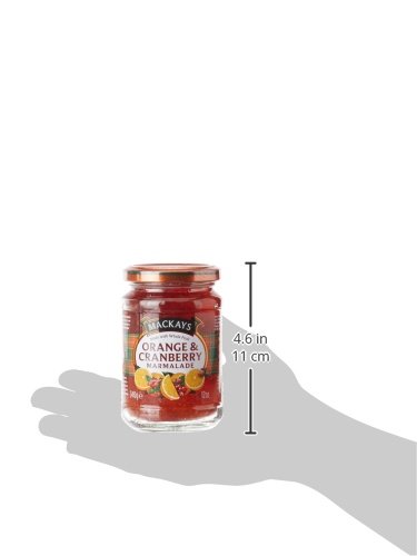 Image of Mackays Scottish Three Berry Preserve 340g | Strawberry, Raspberry & Blackcurrant | Made with Whole Fruit | Traditional Copper Pan Cooked | Vegan | Imported from Scotland (Pack of 3)
