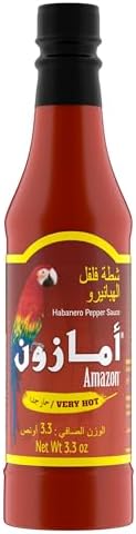 Amazon Habanero Hot Sauce 98 ml