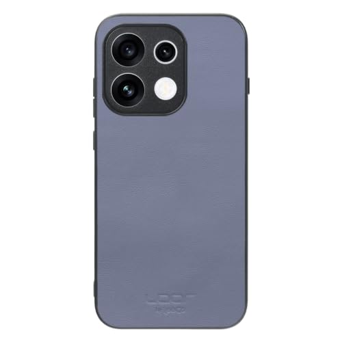 LOOF BASIC-SHELL �{�v ���U�[ �X�}�z�P�[�X for OPPO Reno16 5G �p �P�[�X �J�o�[ �w�ʃP�[�X �X�g���b�v�z�[�� �V�F�� ���^ Leather [�u���[]