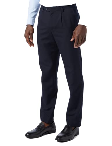 Find. Regular Fit Pleated Formal, Pantaloni Uomo