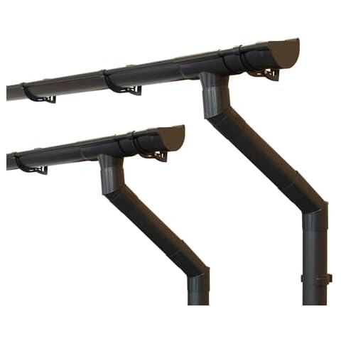 INEFA Complete Gutter Set for Garden Sheds Cover