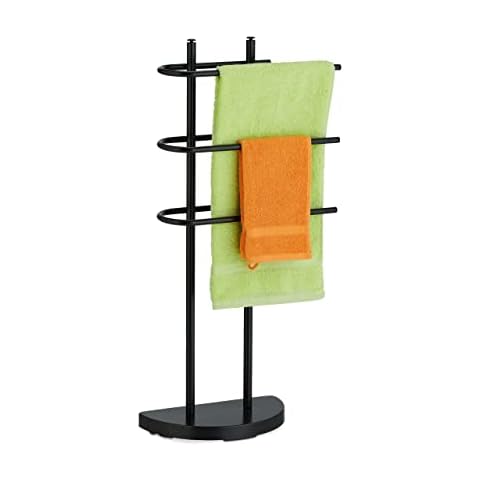 Porte-Serviettes Relaxdays 3 Barres Cover
