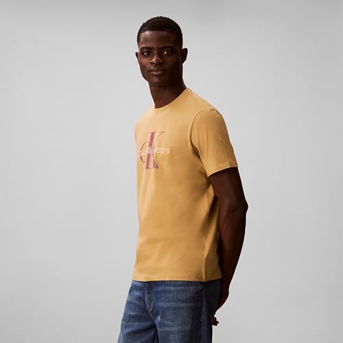 Image of Calvin Klein Men's Monogram Logo Crewneck T-Shirt