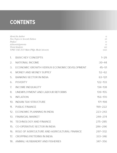 Image of Indian Economy Courseware, 7e by IAS Nitin Singhania for UPSC 2026-27 | 16 Years' Prelims (2010-2025) & Mains PYQs (2021-2025) | 20+ Author Videos | 400+ Practice Questions | Full Colour eBook