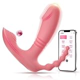 Female Viboators Remote Control Virabtor Long Distance Relationship Vibrate Pa nties Gifts Game Sucking Thrusting Sensory Viboators Toys Woman Q529A