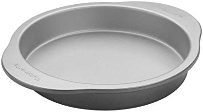 CUISINART CMHB-9RCK Easy-Grip Nonstick Cake Pan, 9 Inch, Black/Silver