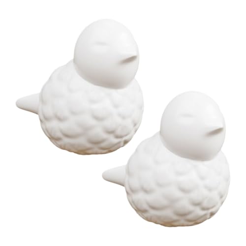 Tapones para tornillos de inodoro | Tapones decorativos de rosca para pájaro - 2 piezas tapas de ocultación para cocina, baño, azulejos, piso, apartamento, hotel, ducha, bañera, esquina