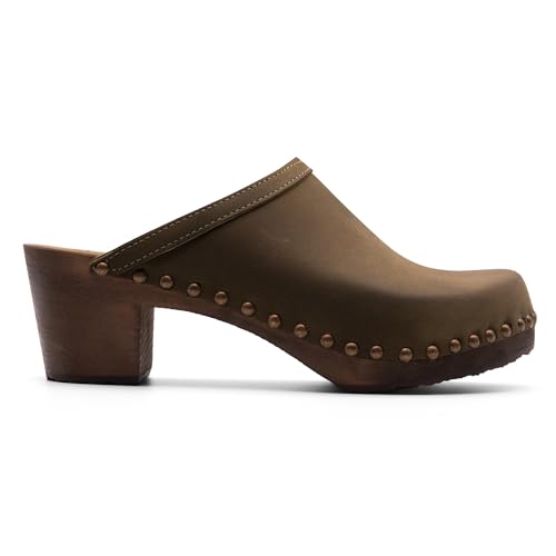 Sandgrens Handmade Swedish Wood Clogs for Women