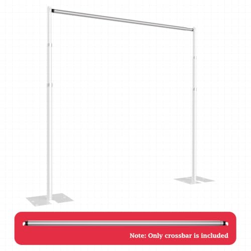 Image of EMART 4ft-10ft Pipe and Drape Adjustable Crossbar for Backdrop Stand