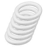 Veemoon 6 piezas Círculos de Espuma Sólida Aros para Manualidades DIY Suministros Creativos Decorativos
