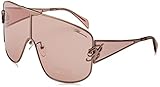 Protective case Included Blumarine Unisex SBM182 Sunglasses, R15X, 1