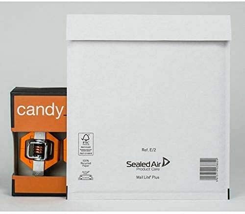 Mail Lite + Bubble Lined Postal Bag Size G/4 240x330mm Oyster White