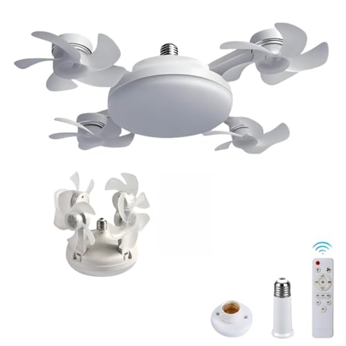 IntoGalaxy Socket Light Fan image