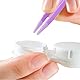 Yuiturt 6 Stück Kontaktlinsen Einsetzhilfe, Kontaktlinsen Pinzetten, Kontaktlinsen Sauger, Kontaktlinsen Einsetzhilfe Weiche, Bunte Contact Lens Tweezers 5 Farben