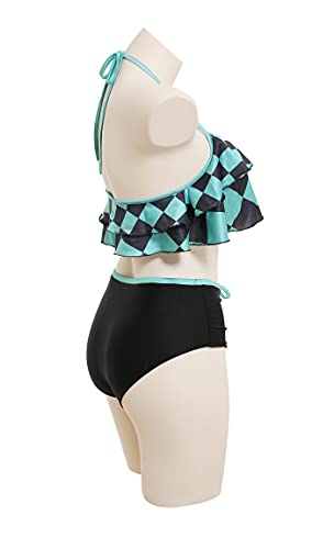 haikyuu Womens Bikini Swimsuit Anime Style Bathing Suit Japanese Cartoon Swimwear4