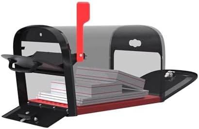 ARCHITECTURAL MAILBOXES 6300RZ Oasis 360 Post Mount, Rubbed Bronze, L