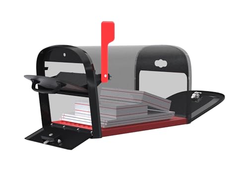 ARCHITECTURAL MAILBOXES 6300RZ Oasis 360 Post Mount, Rubbed Bronze, L