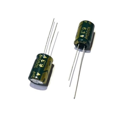 Condensateur électrolytique 6.3V 2200uF en aluminium pour réparation électronique 20 pièces