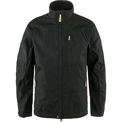 Fjällräven Herren Övik Stencollar Jacke, Black, L