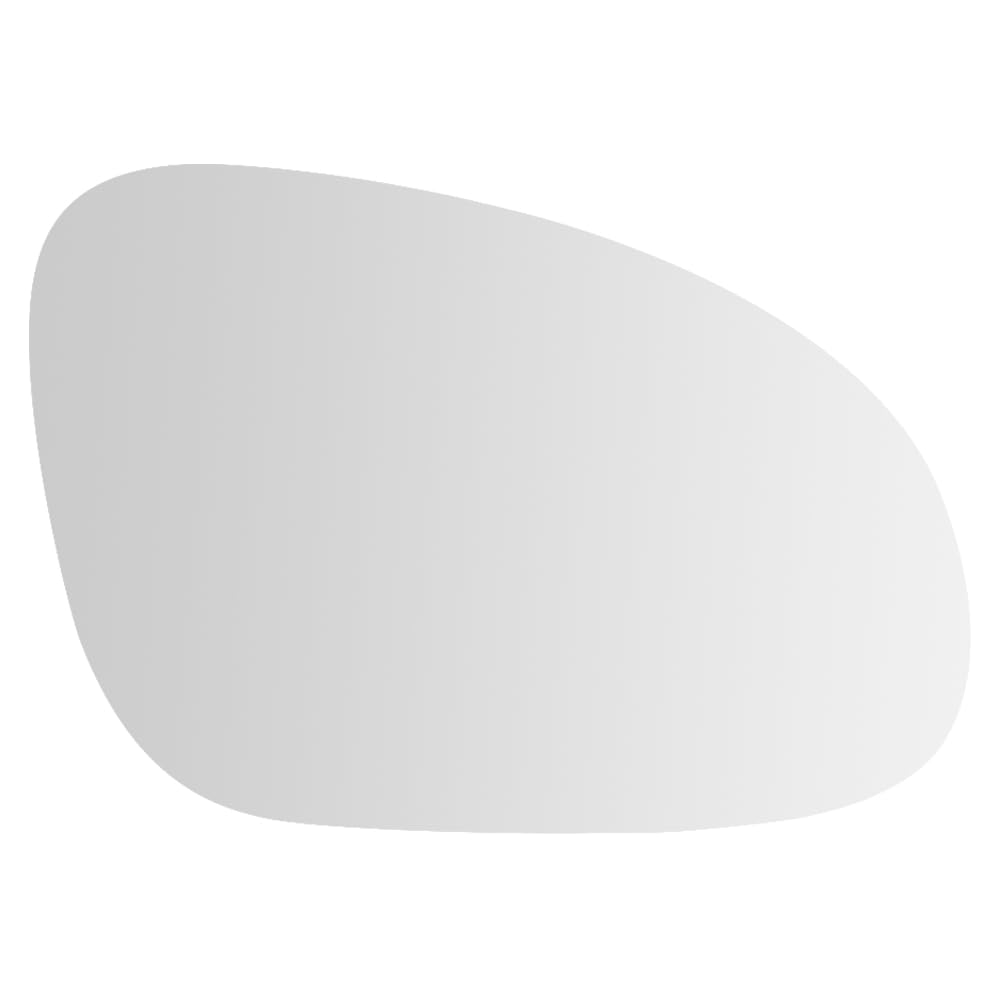 SENZEAL Szkło Lusterka Prawego Strona Pasażera Podgrzewane z Płytą Nośną do VW Golf 5 MK5 2003-2009 Passat B6 2005-2011 Jetta 5 MK5 2005-2010 (Prawa strona)