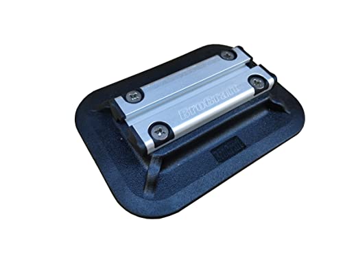 Brocraft Inflatable Boat Glue-On Pad With Aluminum Track System/Flexible Surface Mount with Aluminum Track System