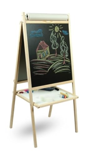 Tableau magnétique bilatérale bois naturel jouet éducatif MPP