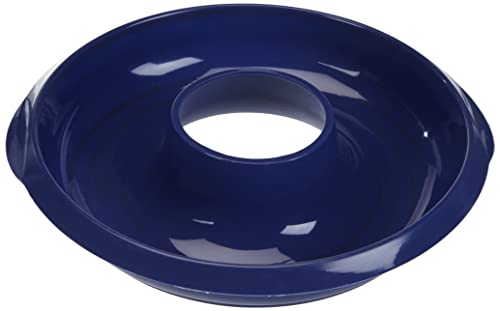 IBILI 870926 Gugelhupfform Blueberry 26x5,5 cm aus Silikon, blau, 26 x 26 x 5.5 cm