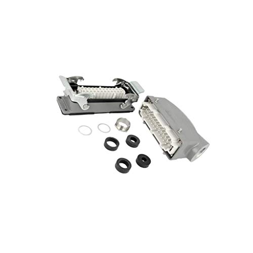 Connecteur HDC mâle femelle Molex 24 broches : fin des faux contacts industriels