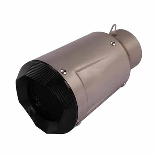 DB Killer amovible sur ce tuyau d\'échappement moto 51mm 60mm