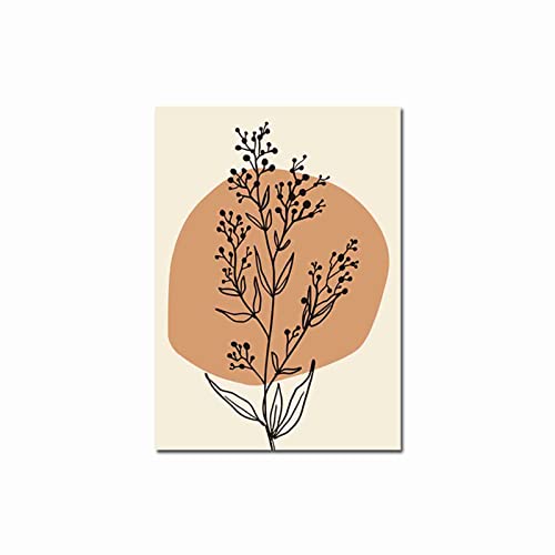 Toile Peinture Nordique : Art Mural Boho pour la Décoration de Votre Salon