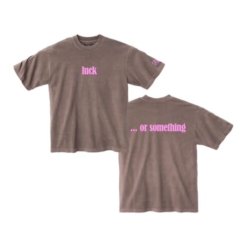Hilary Duff Official Luck ... Or Something T-Shirt (US Alpha Large Regular Regular) Black